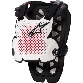 Chest Protector Alpinestars A-1 white/black/red