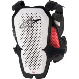 Chest Protector Alpinestars A-1 white/black/red