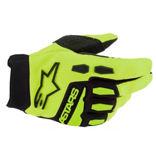 MX Gloves Alpinestars Kids & Youth Full Bore neon yellow/black MX Gloves Alpinestars Kids & Youth Full Bore neon yellow/black