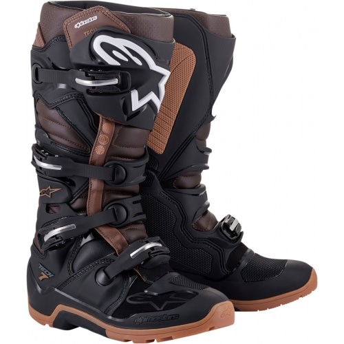 Boots Alpinestars Tech 7 Enduro black / braun Boots Alpinestars Tech 7 Enduro black / braun