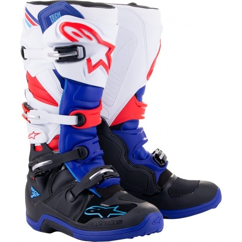 Alpinestars zābaki Tech 7 black / white / red 42 Alpinestars zābaki Tech 7 black / white / red 42