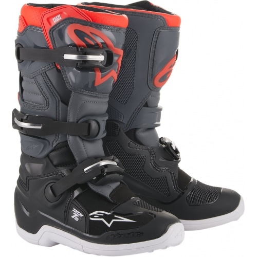 Zābaki Alpinestars Tech 7S black / grey / red 37 Zābaki Alpinestars Tech 7S black / grey / red 37