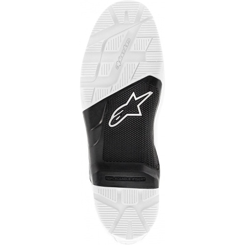 Alpinestars Tech 7/TECH 3 ENDURO DUAL COMPOUND SOLE BLACK/WHITE 42 Alpinestars Tech 7/TECH 3 ENDURO DUAL COMPOUND SOLE BLACK/WHITE 42