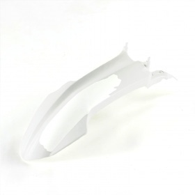 Priekšējais dubļu aizsargs Pit Bike / Minicross Apollo RFZ balts