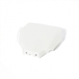 Priekšējā numura zīme balta Minicross Apollo RXF Mini 55cc