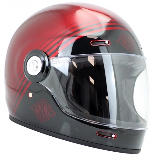 Full-Face Helmet Archive Vintage The Legend black / red Full-Face Helmet Archive Vintage The Legend black / red