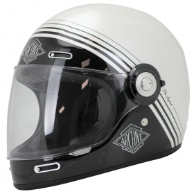 Full-Face Helmet Archive Vintage The Legend white