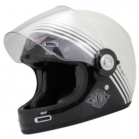 Full-Face Helmet Archive Vintage The Legend white