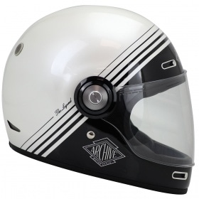 Full-Face Helmet Archive Vintage The Legend white