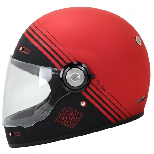Full-Face Helmet Archive Vintage The Legend matt red Full-Face Helmet Archive Vintage The Legend matt red