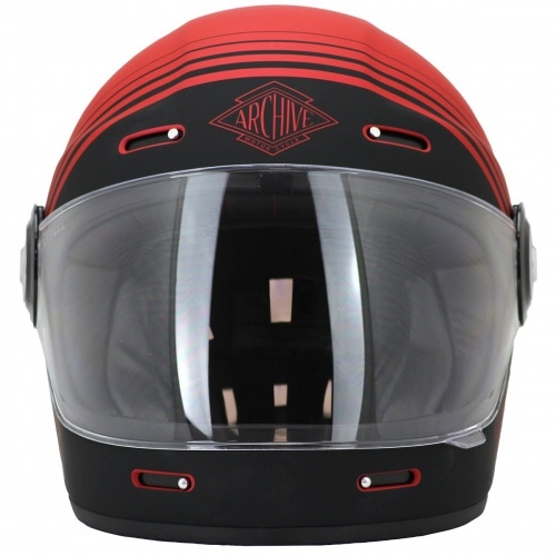 Full-Face Helmet Archive Vintage The Legend matt red Full-Face Helmet Archive Vintage The Legend matt red