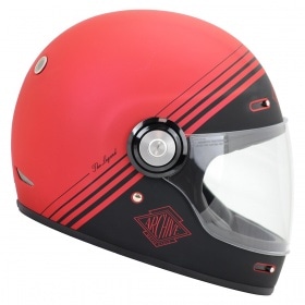 Full-Face Helmet Archive Vintage The Legend matt red