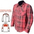 Lumber Biker Shirt Archive red / black Lumber Biker Shirt Archive red / black