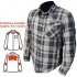 Lumber Biker Shirt Archive gray / black Lumber Biker Shirt Archive gray / black