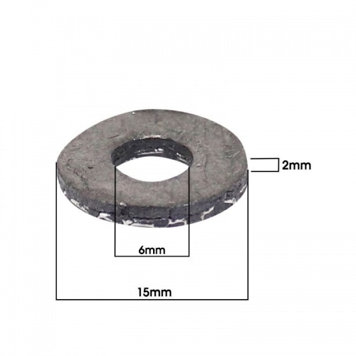 Washers heat-resistant M6x15x2mm (12 pcs.) Washers heat-resistant M6x15x2mm (12 pcs.)