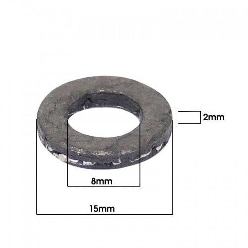 Washers heat-resistant M8x15x2mm (12 pcs.) Washers heat-resistant M8x15x2mm (12 pcs.)