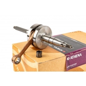 Athena Crankshaft 43mm stroke 85mm / connecting rod / 12mm pin Minarelli vertical
