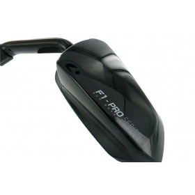 Kreisais spogulis BCD Pro Series melns