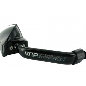 Kreisais spogulis BCD Pro Series melns
