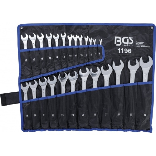 Kombinēto atslēgu komplekts BGS 6 - 32 mm 25 gab. Kombinēto atslēgu komplekts BGS 6 - 32 mm 25 gab.