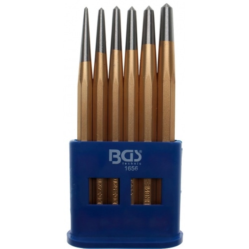 Centra caurumotāju komplekts BGS 6 gab. Centra caurumotāju komplekts BGS 6 gab.