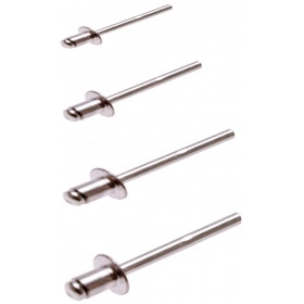 Blind kniežu komplekts BGS alumīnija Ø 2,4 - 4,8 mm 400 gab.