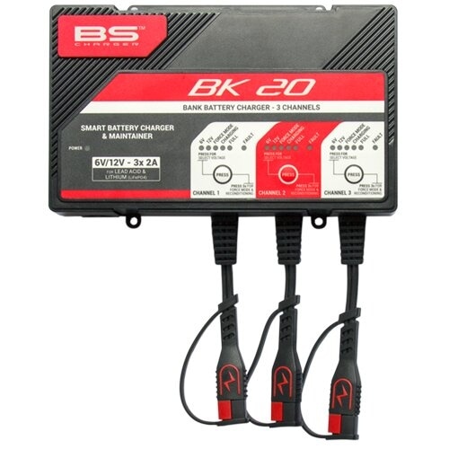 Battery Charger 6/12V - 4 40A BS Battery BK20 Battery Charger 6/12V - 4 40A BS Battery BK20