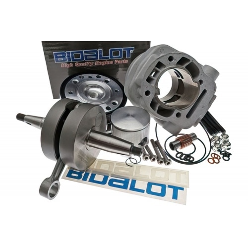 Bidalot Cylinder + Crankshaft Kit Racing Factory WR 96cc Derbi Euro 3 Bidalot Cylinder + Crankshaft Kit Racing Factory WR 96cc Derbi Euro 3