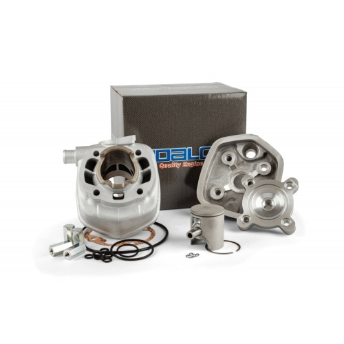 Cilindrs Bidalot 50cc alumīnija Minarelli horizontāls LC Cilindrs Bidalot 50cc alumīnija Minarelli horizontāls LC