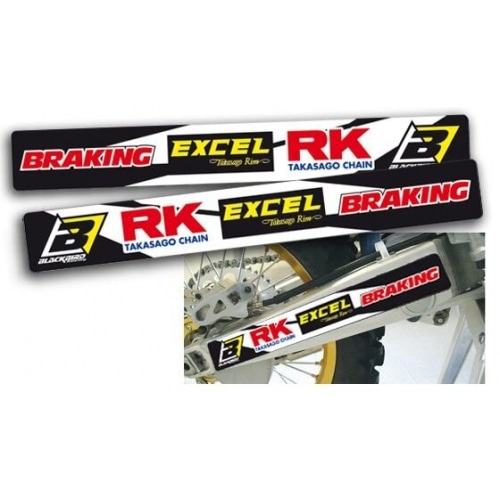 Swingarm Decal Set Blackbird universāls Swingarm Decal Set Blackbird universāls