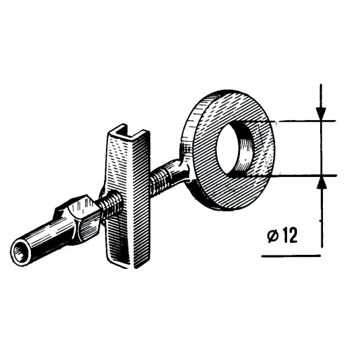 Ķēdes spriegotājs Buzzetti universālais velosipēdu spriegotājs 12x7x47mm Ķēdes spriegotājs Buzzetti universālais velosipēdu spriegotājs 12x7x47mm