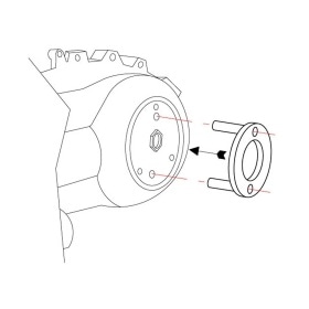 Clutch Holding Tool Piaggio Leader / Quasar 125-300cc 4-stroke, AC / LC