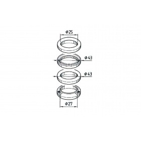 Steering head bearings Buzzetti, Ovetto / Neos 50 ab Bj.2002