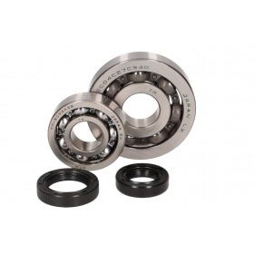Crankshaft Bearings + Oil Seals Piaggio 50/100cc 4-stroke 2V/3V/4V after 2003 Piaggio / Aprilia / Vespa