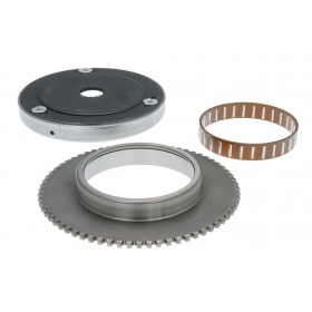 Starter clutch with ring gear, CPI / Keeway / Generic, with 16mm shaft