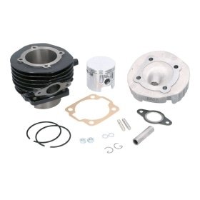 Cylinder Kit DR 102cc cast iron 6 transfer ports Vespa PK 50
