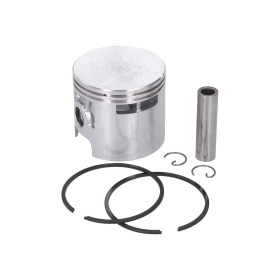 Поршень 55 мм DR 102 куб.см чугун 6 каналов передачи Vespa PK 50