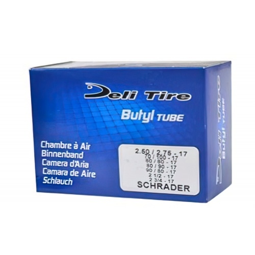 Iekšējā caurule Deli 2 3/4 x17 VS ar taisnu vārstu Iekšējā caurule Deli 2 3/4 x17 VS ar taisnu vārstu