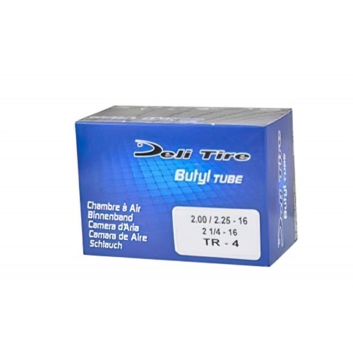 Внутренняя трубка Deli 2 1/4 x16 VS прямой клапан с гайкой Внутренняя трубка Deli 2 1/4 x16 VS прямой клапан с гайкой