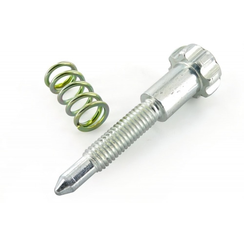 Idle adjustment screw Dellorto, incl. spring, model 1012 Idle adjustment screw Dellorto, incl. spring, model 1012