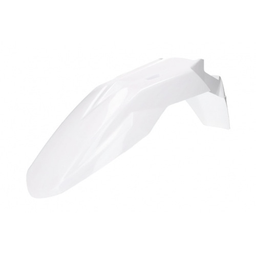 Front Mudguard white Derbi Senda / Gilera / Aprilia after 2018 Front Mudguard white Derbi Senda / Gilera / Aprilia after 2018