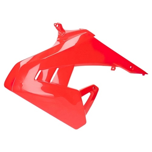 Radiatora vāka panelis kreisais sarkans Aprilia SX / RX pēc 2018 gada Radiatora vāka panelis kreisais sarkans Aprilia SX / RX pēc 2018 gada