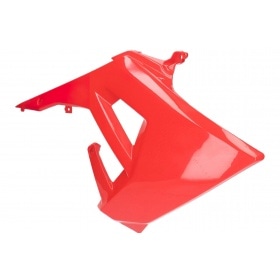 Radiatora vāka panelis labajā pusē sarkans Derbi Senda / Gilera SMT pēc 2018 gada