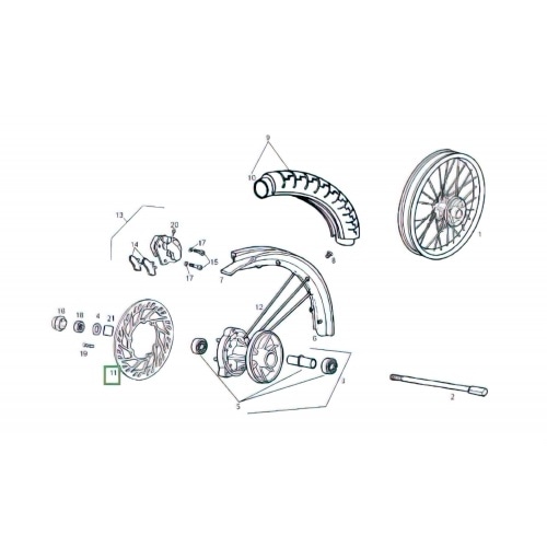 Bremžu disks priekšējais 260mm Derbi Senda DRD Racing / R X-Treme pēc 2010 gada Bremžu disks priekšējais 260mm Derbi Senda DRD Racing / R X-Treme pēc 2010 gada