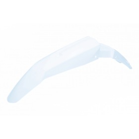 Priekšējais dubļusargs balts Derbi Senda DRD X-Treme pēc 2010 gada