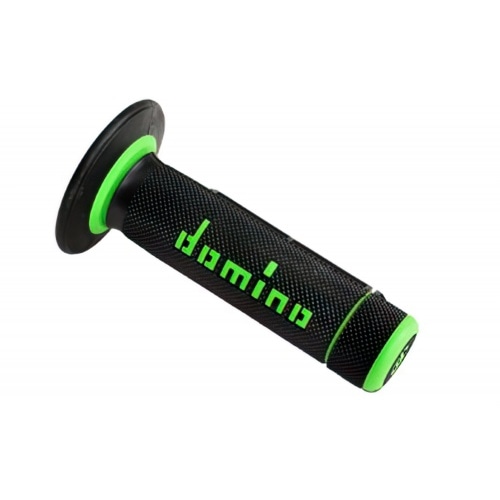 Rokturi Domino Motocross dubultā blīvuma melns / sarkans Rokturi Domino Motocross dubultā blīvuma melns / sarkans