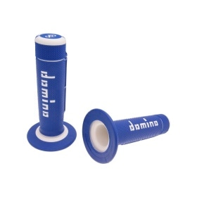 Grips Domino A020 dual density blue / white