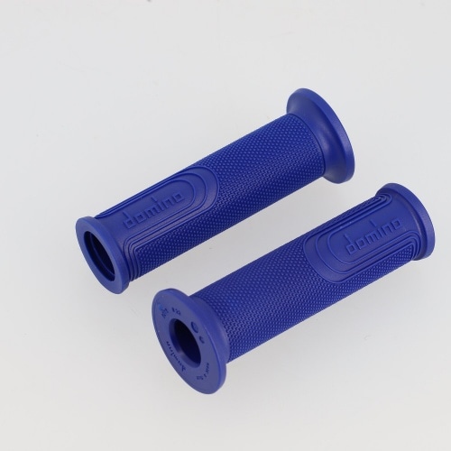 Grips Domino Style Blue 120mm Open End Grips Domino Style Blue 120mm Open End
