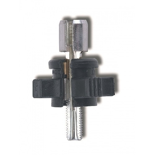 Cable Tensioner Domino M7 with plastic wheel, black Cable Tensioner Domino M7 with plastic wheel, black