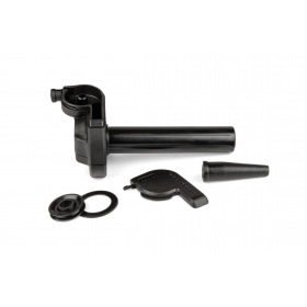 Droseles rokturis Domino melns - bez uzmavas